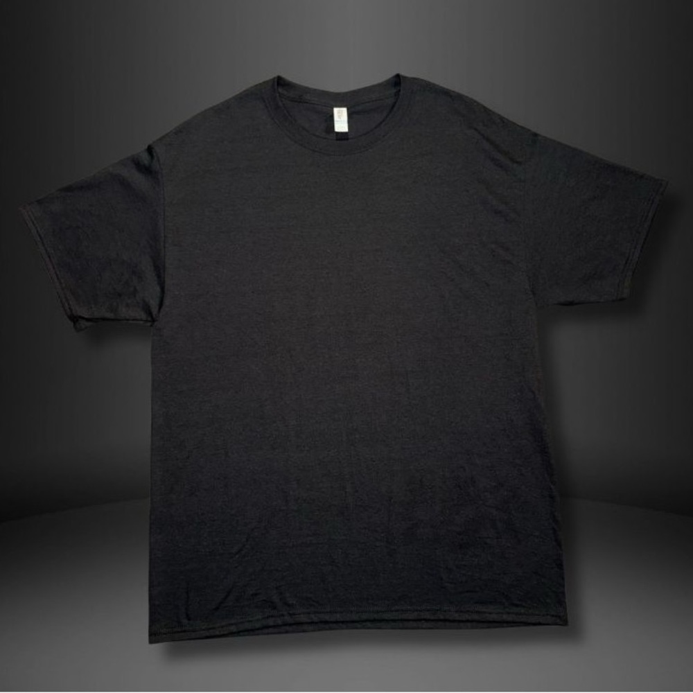 Jerzees Dri Power Black Crew Neck T Shirt